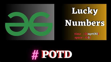 lucky number gfg|happy number gfg.
